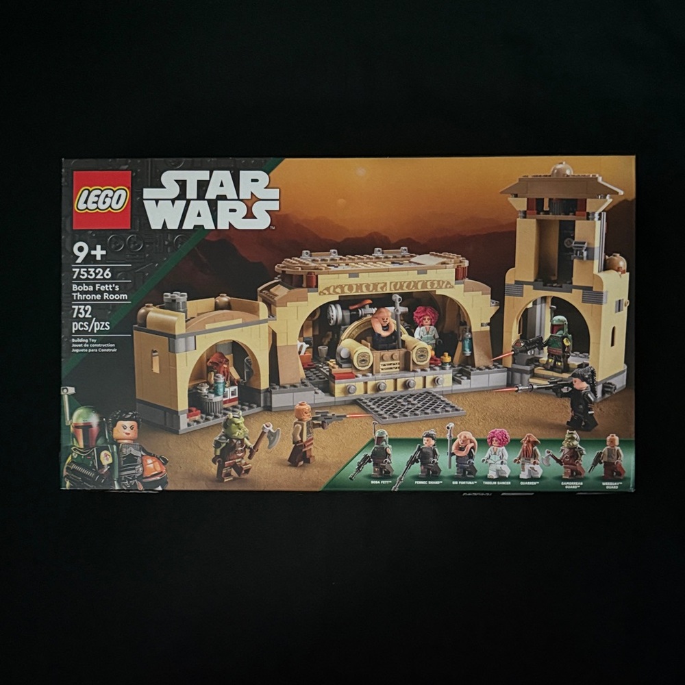LEGO Star Wars Boba Fett’s Throne Room #75326